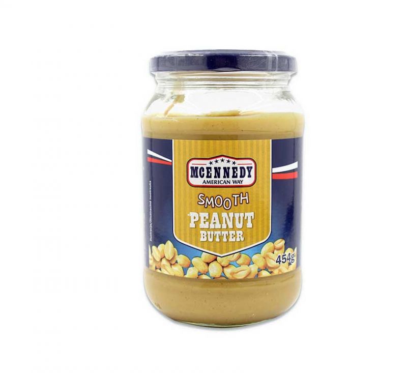 Арахісова паста Smooth Peanut Butter 454 г Mcennedy