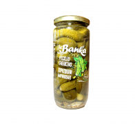 Корнішони мариновані 460 г The banka