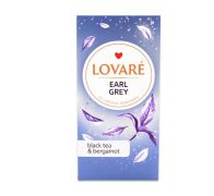 Чай чорний 24 пакети Earl Grey 48 г Lovare