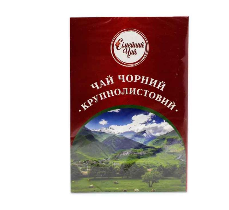 Чай чорний крупнолистовий 100 г Сімейний чай