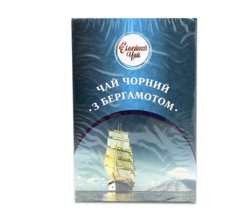 Чай чорний з бергамотом 100 г Сімейний чай