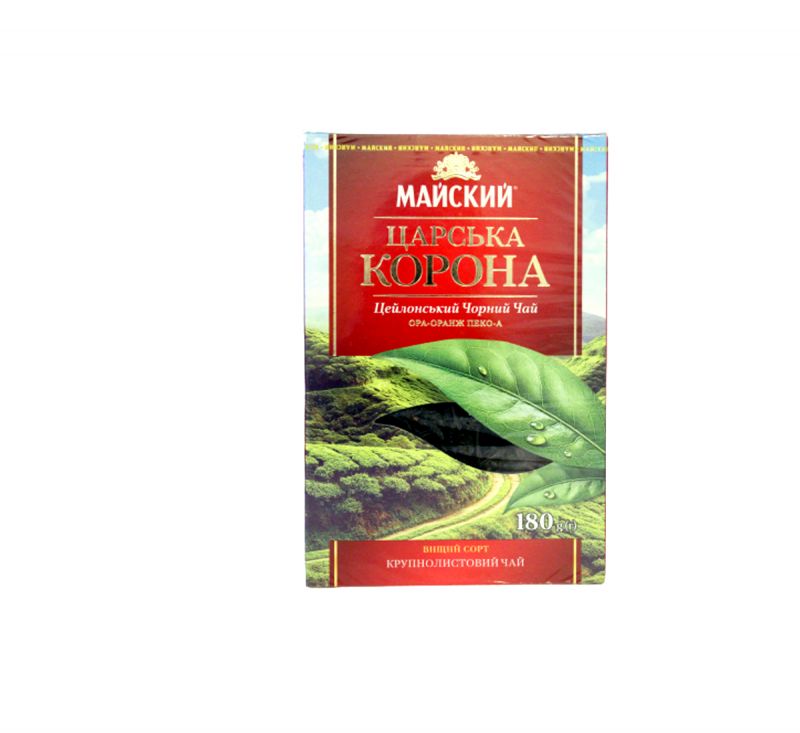 Чай чорний «Царська Корона» 180 г Майський