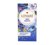 Чай суміш зеленого і чорного 24 пакети 1001 nights 36 г Lovare