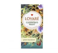 Чай зелений 24 пакети Cleopatras night 36 г Lovare