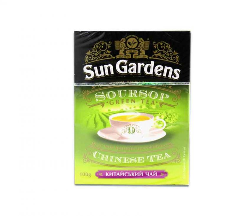 Чай зелений листовий Sousep100 г Sun Gardens