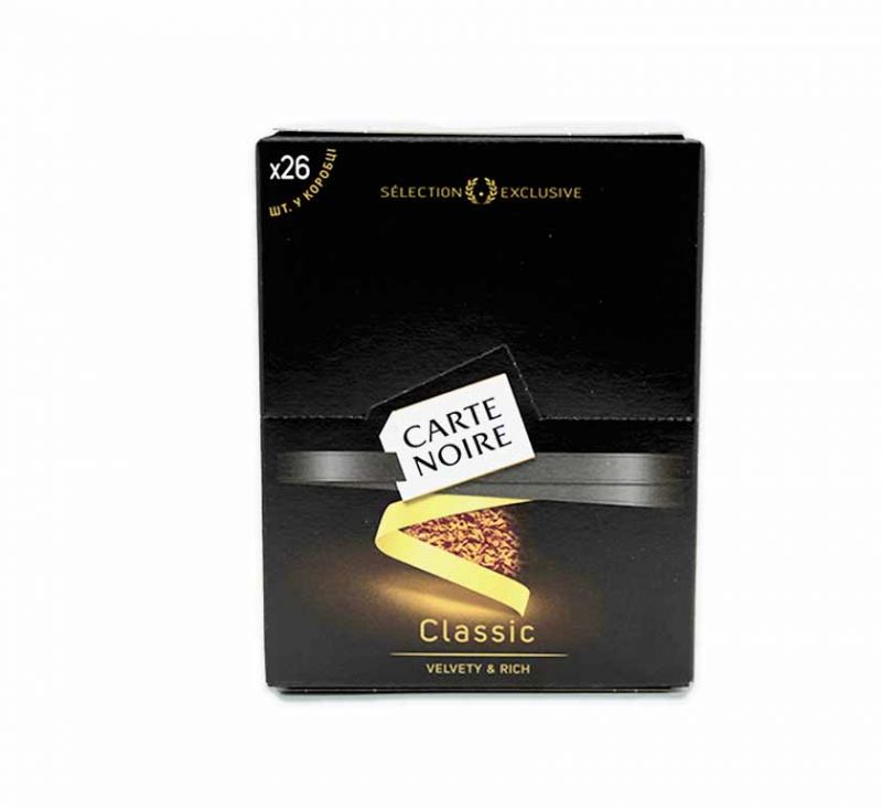 Кава розчинна 26 стіків Carte Noire