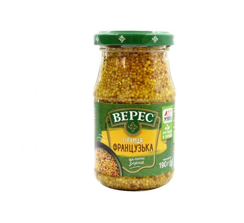 Гірчиця Французька 190 г  Верес