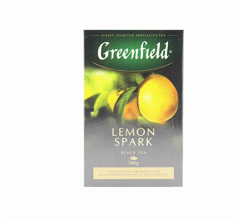 Чай чорний Lemon Spark 100 г Greenfield