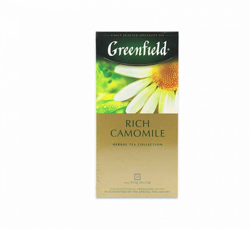 Чай трав'яний Rich Camomile 25 пакетів Greenfield