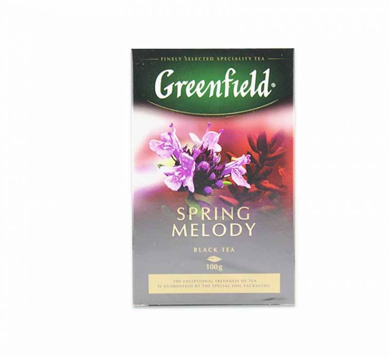 Чай чорний  Spring Melody 100 г  Greenfield