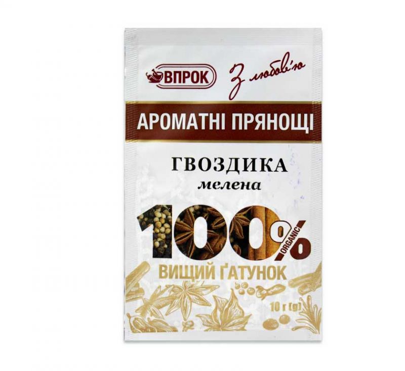 Гвоздика мелена 10 г Впрок