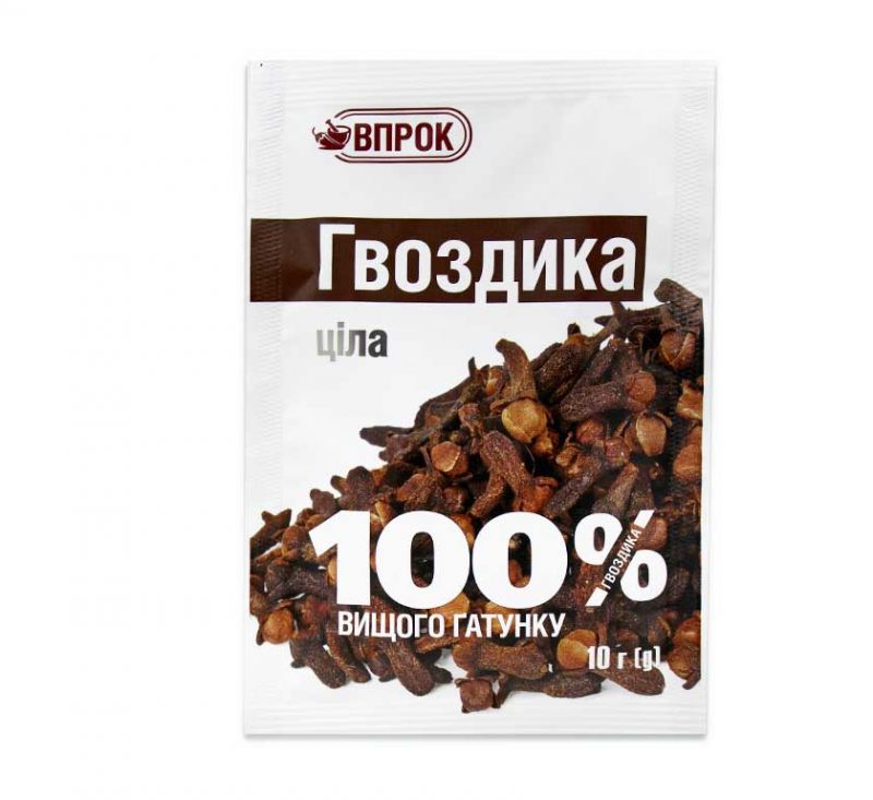 Гвоздика ціла 10 г Впрок