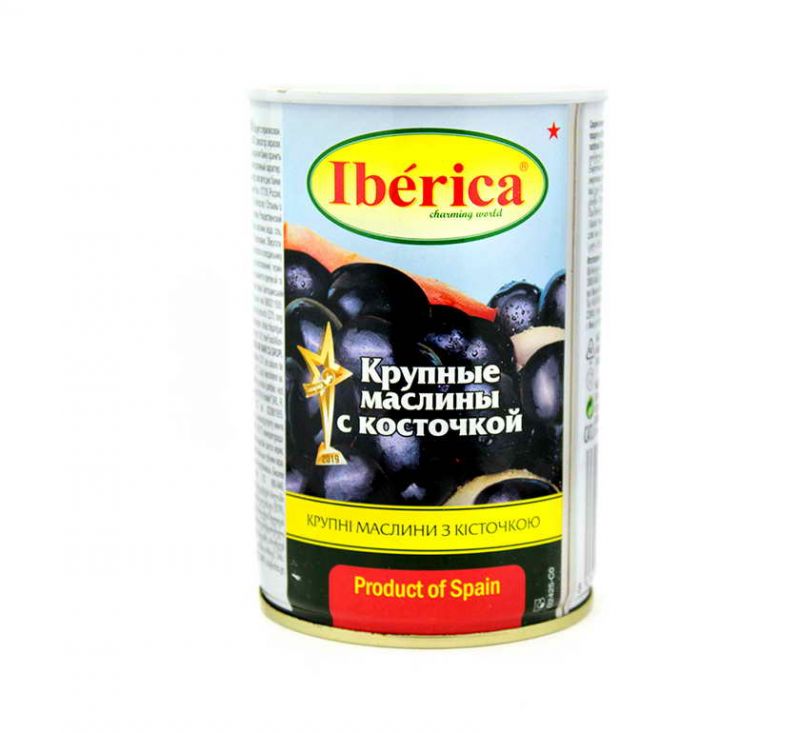 Маслини з кісточками 420 г Iberica