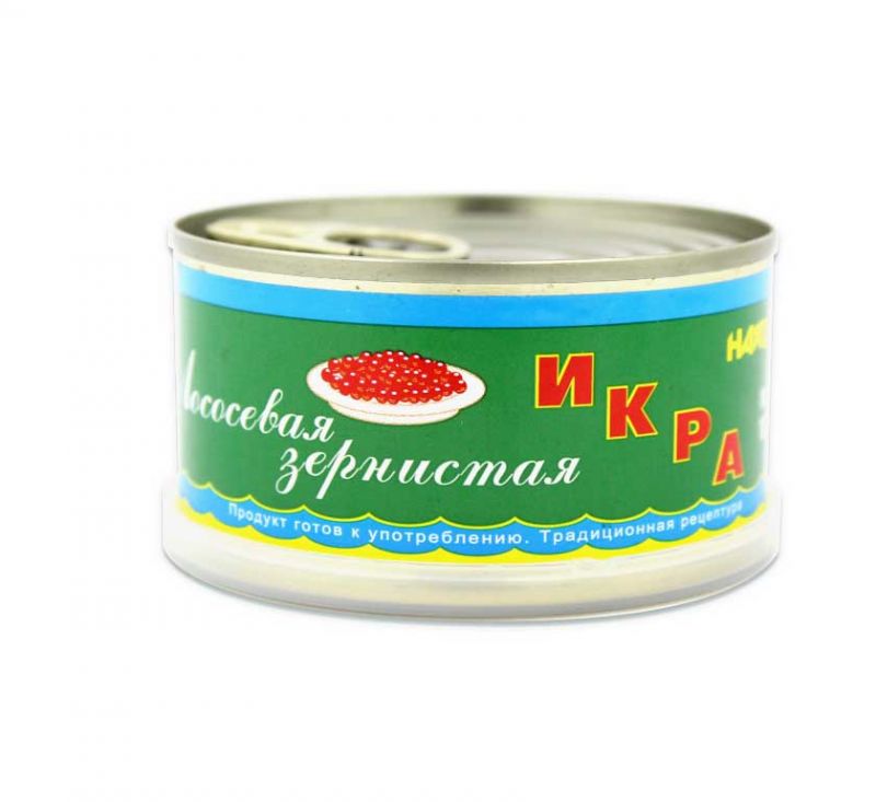 Ікра лососева зерниста 120 г Находка
