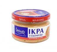 Ікра з сьомгою копченою в соусі 160 г Veladis