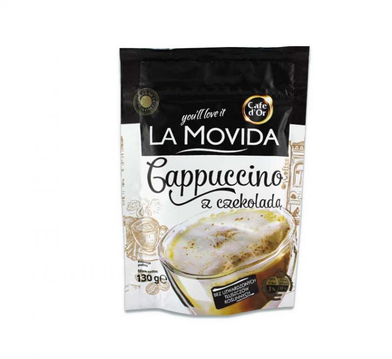 Напій розчинний кавовий «Cappuccino»  в асортименті 130 г La Movida