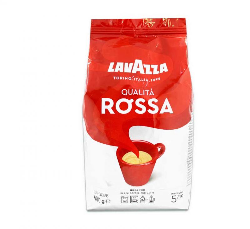 Кава в зернах Rossa 1 кг Lavazza