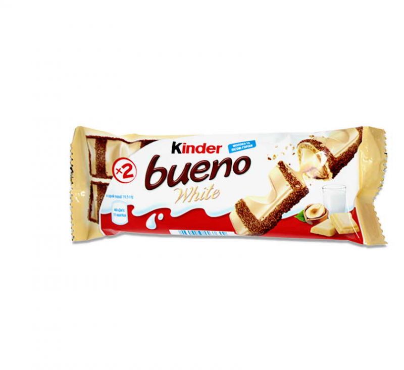 Батончик Bueno з молочно-горіховою начинкою 39 г Kinder
