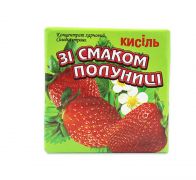 Кисіль зі смаком полуниці 250 г Ласочка