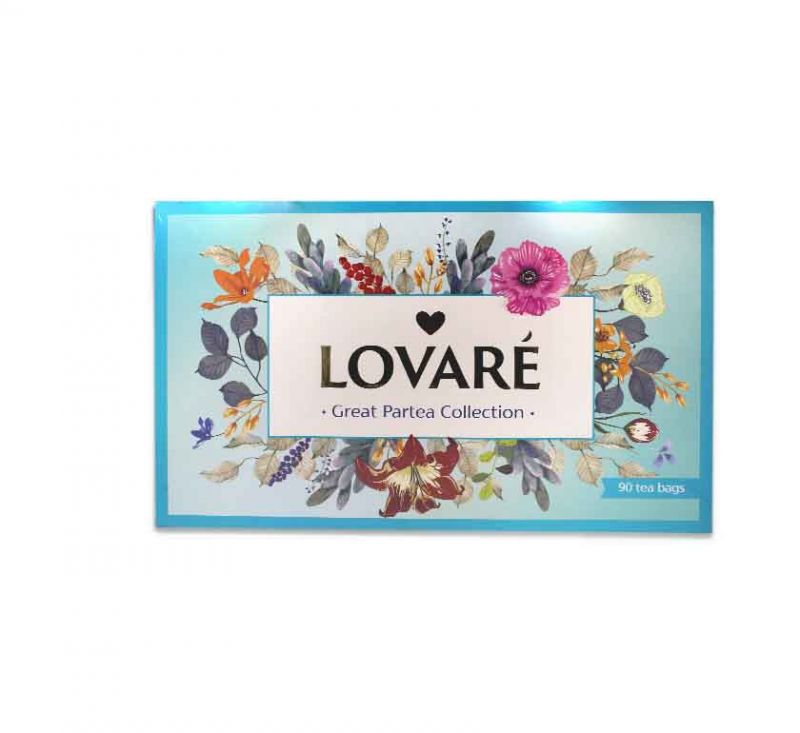 Колекція чаїв Great Partea 155 г (90 пакетів) Lovare