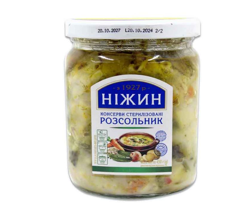 Консерви Розсольник 450г Ніжин