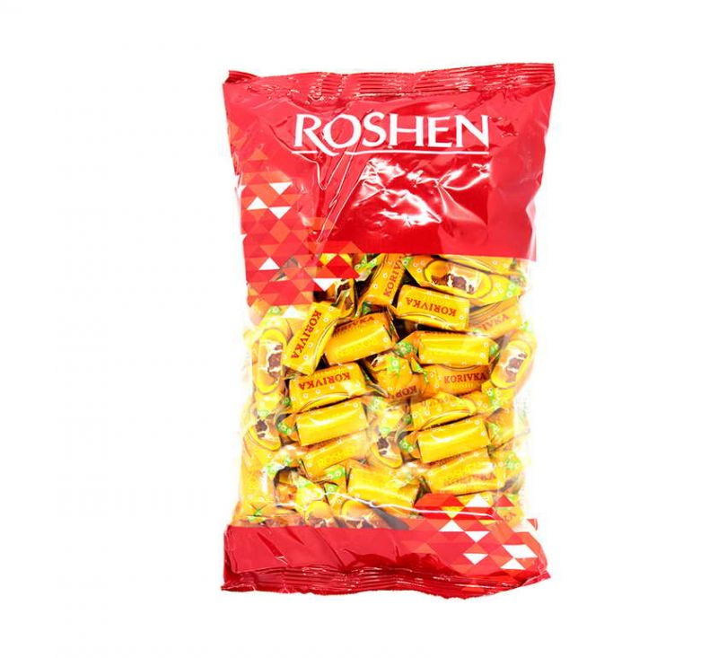 Цукерки «Korivka Roshen» неглазуровані з молочним корпусом 1 кг Roshen