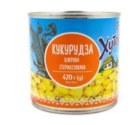 Кукурудза консервована Преміум 420 г Хуторок