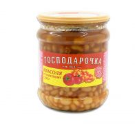 Квасоля в томатному соусі 500 г Господарочка