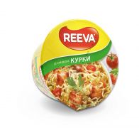 Локшина швидкого приготування зі смаком курки 75 г Reeva