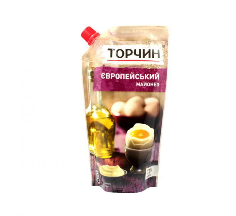 Майонез «Європейський» 67% 300 г Торчин