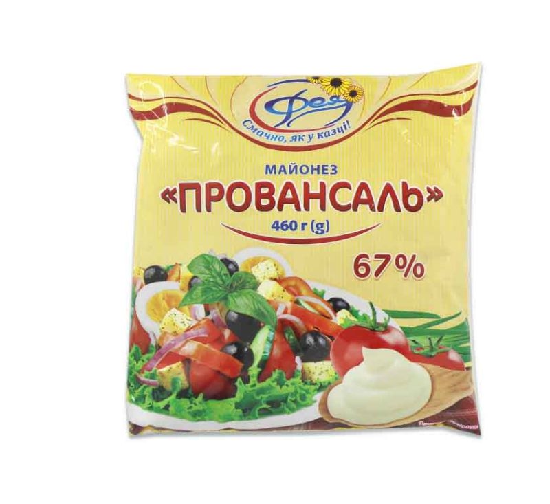 Майонез провансаль 67% 460 г Фея