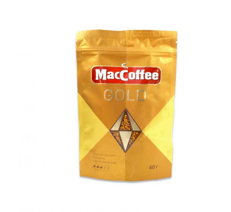 Кава розчинна Gold 60 г MacCoffee