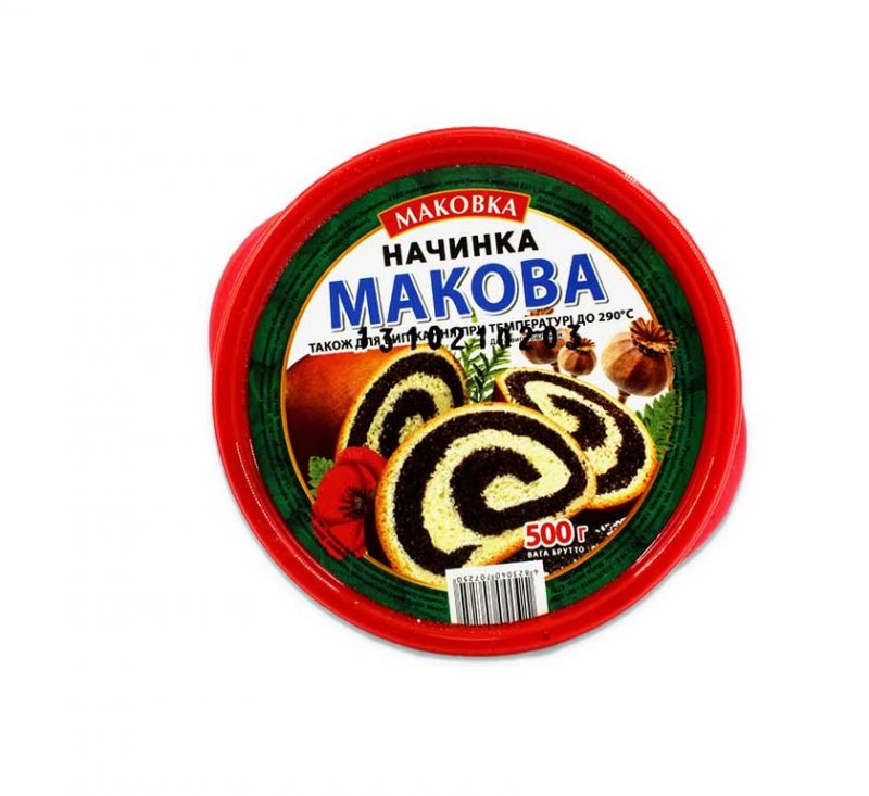 Макова начинка 500 г Маковка