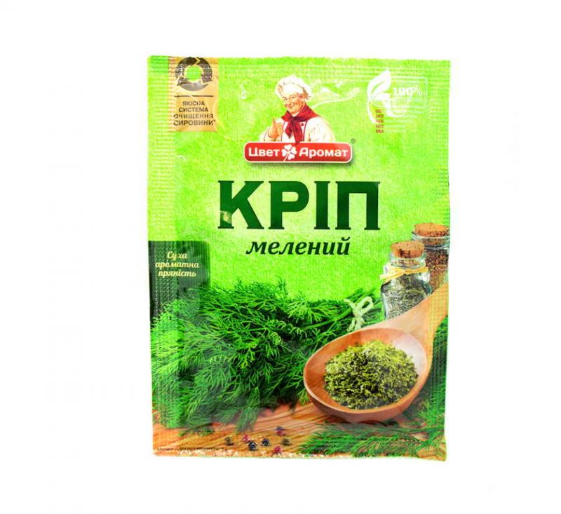Приправа Кріп мелений 8 г Цветаромат