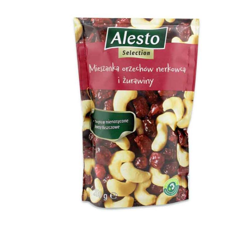 Мікс кеш'ю та журавлини 200 г Alesto