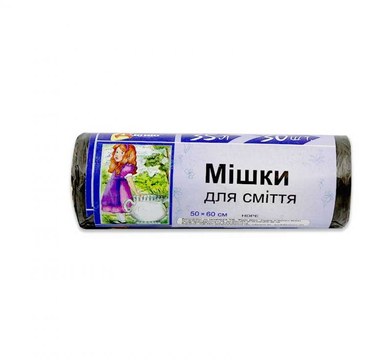 Мішки для сміття 35 л 30 шт Діоніс