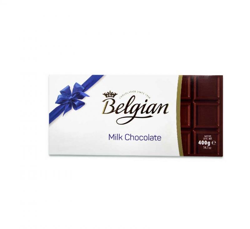 Молочний шоколад 400 г Belgian