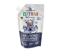 Молоко згущене незбиране з цукром 300 г Сладосвіт