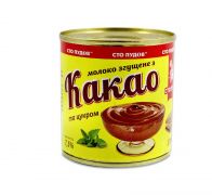 Згущене молоко 7,5% з цукром та какао 370 г Сто Пудов