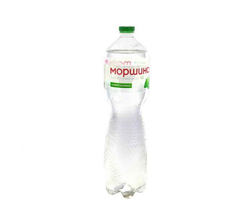 Вода мінеральна слабогазована 1,5 л Моршинська