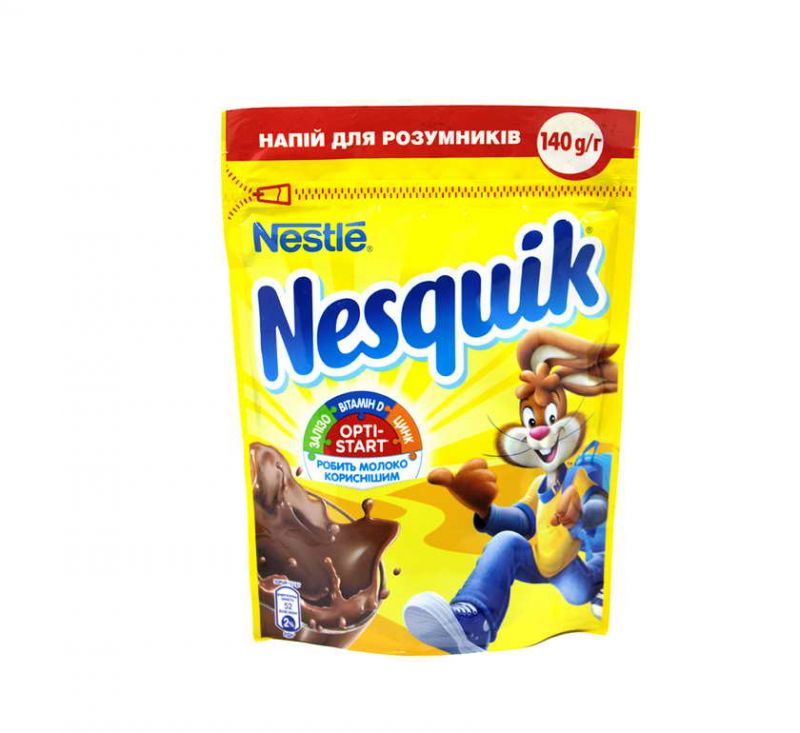 Напій на основі какао-порошку  140 г Nesquik