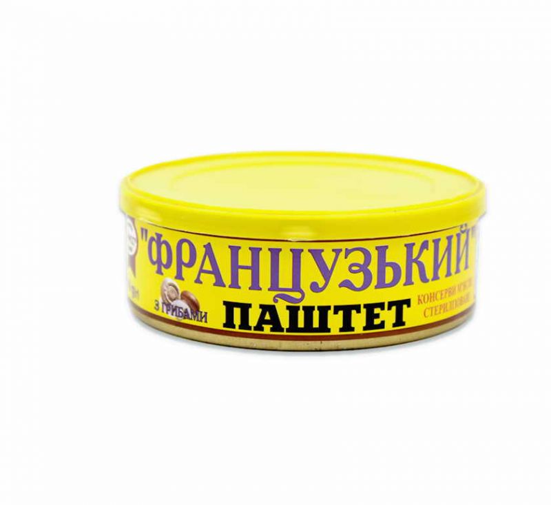 Паштет Фрацузький з Грибами 240 г Онісс