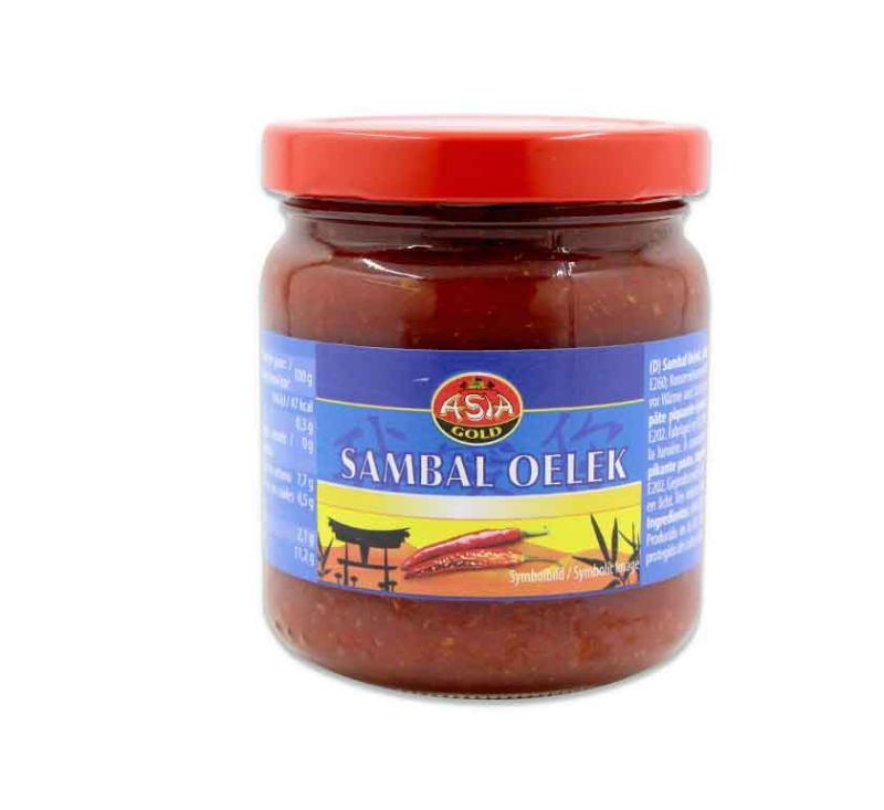 Паста чилі Sambal Oelek 200 г Asia Gold
