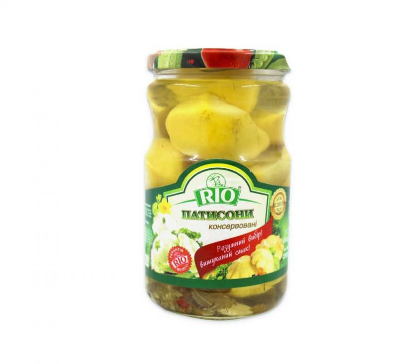 Патисон консервовані 690 г Rio