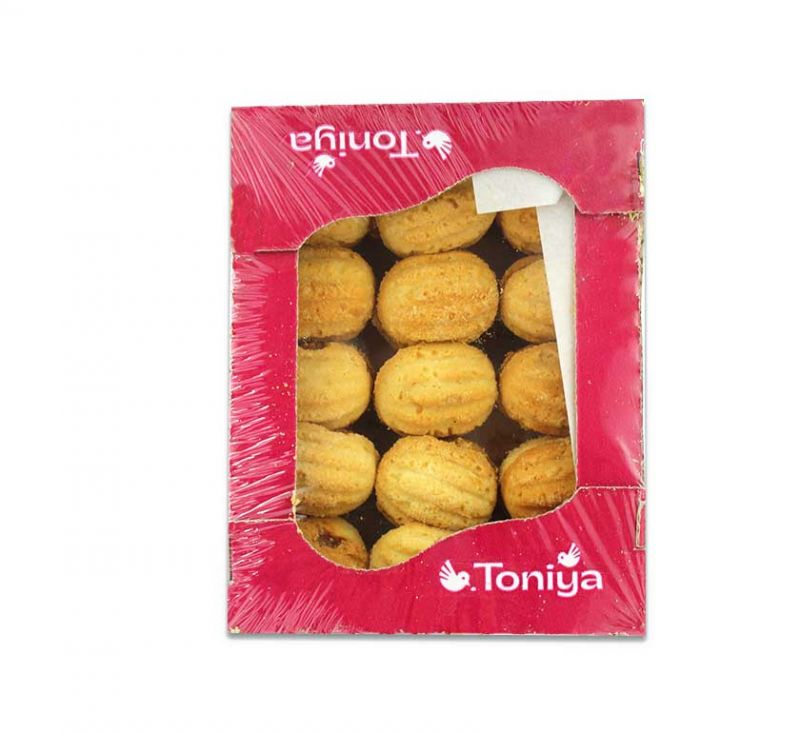 Печиво здобне з начинкою «Горіх-згущик» 350 г Toniya