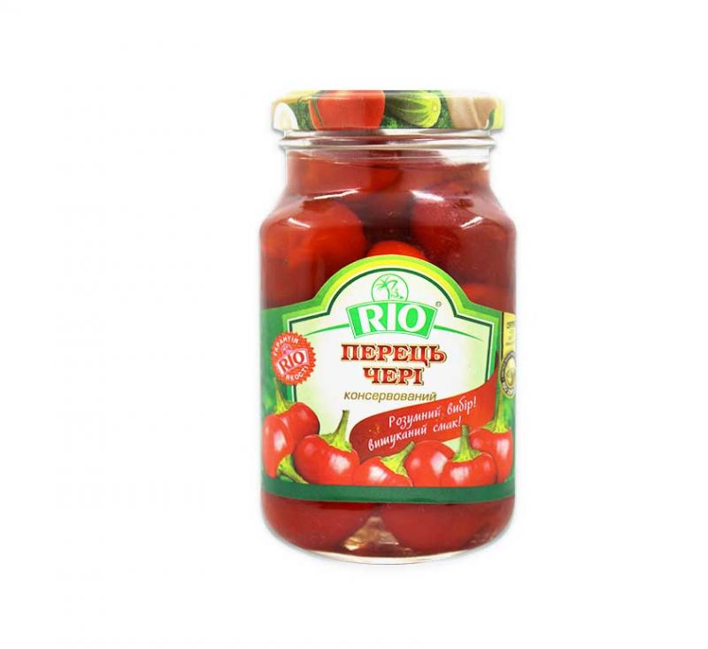 Перець чері консервований 220 г Rio