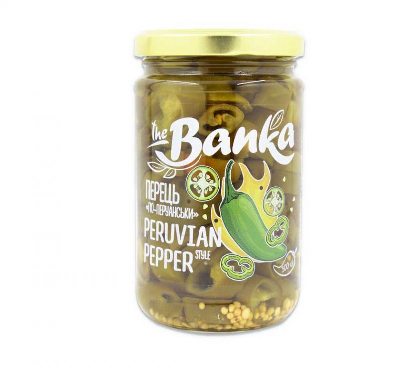 Перець «По-перуанськи» маринований 300 г theBanka
