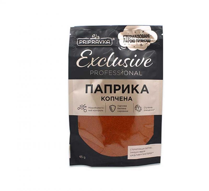 Приправа Exclusive Паприка копчена 40 г Приправка