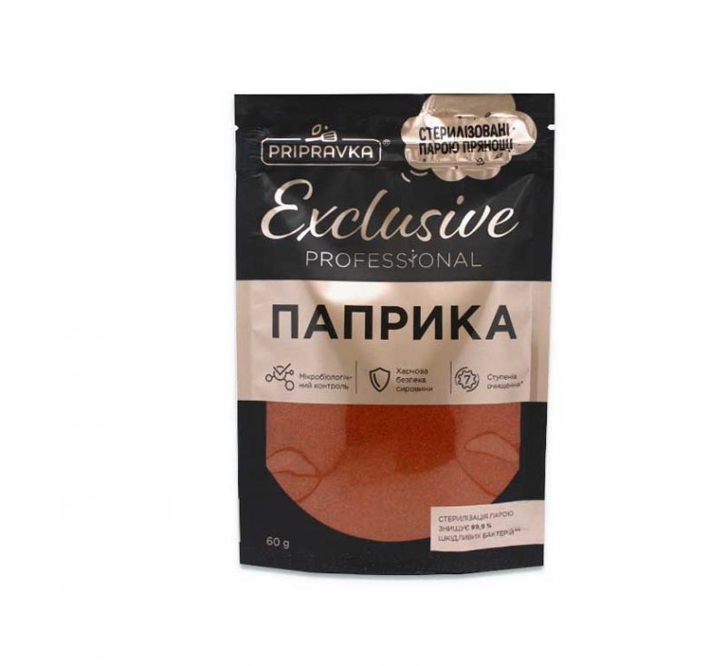 Приправа Exclusive Паприка 60 г Приправка