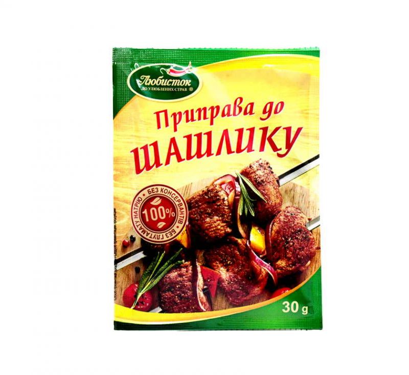 Приправа До шашлику 30 г Любисток